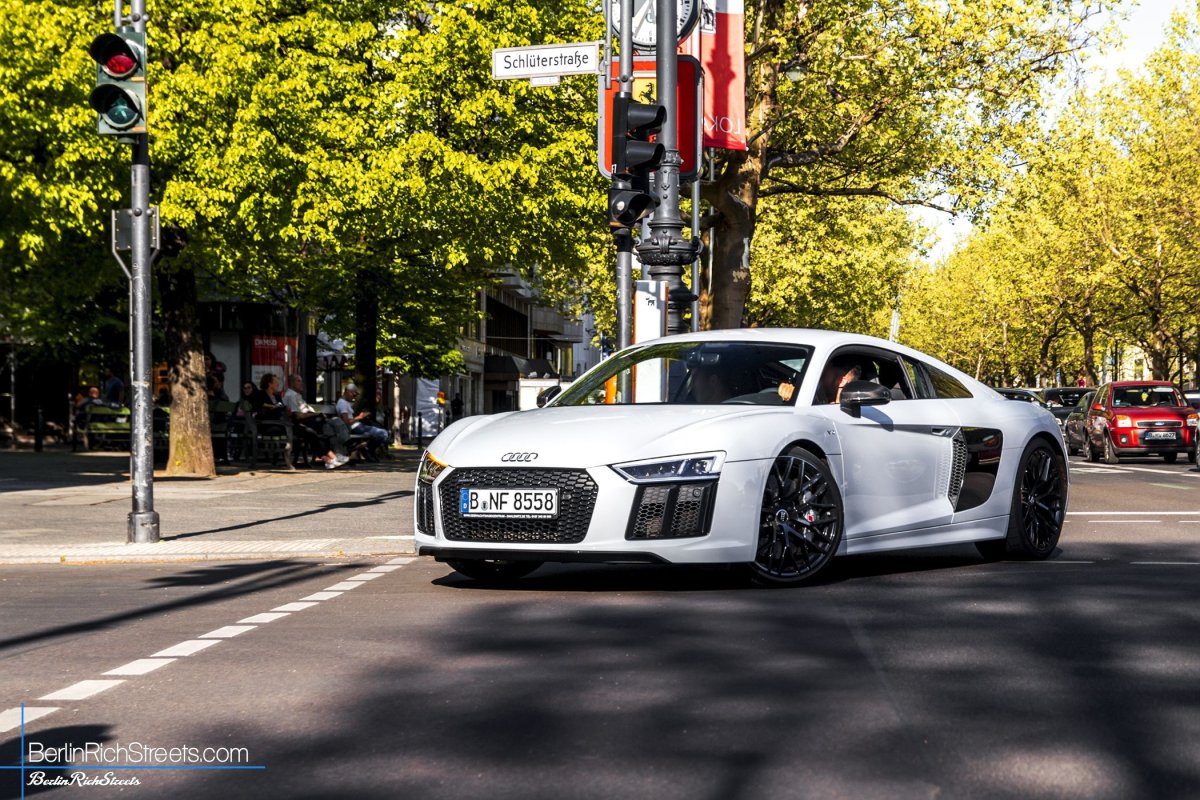 Audi R8 V10 Plus (2016) spotted in Berlin — BerlinRichStreets